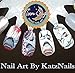 Great White Shark Set #1 - WaterSlide Nail Art Decals - Salon Quality! Celebrate Shark Week!