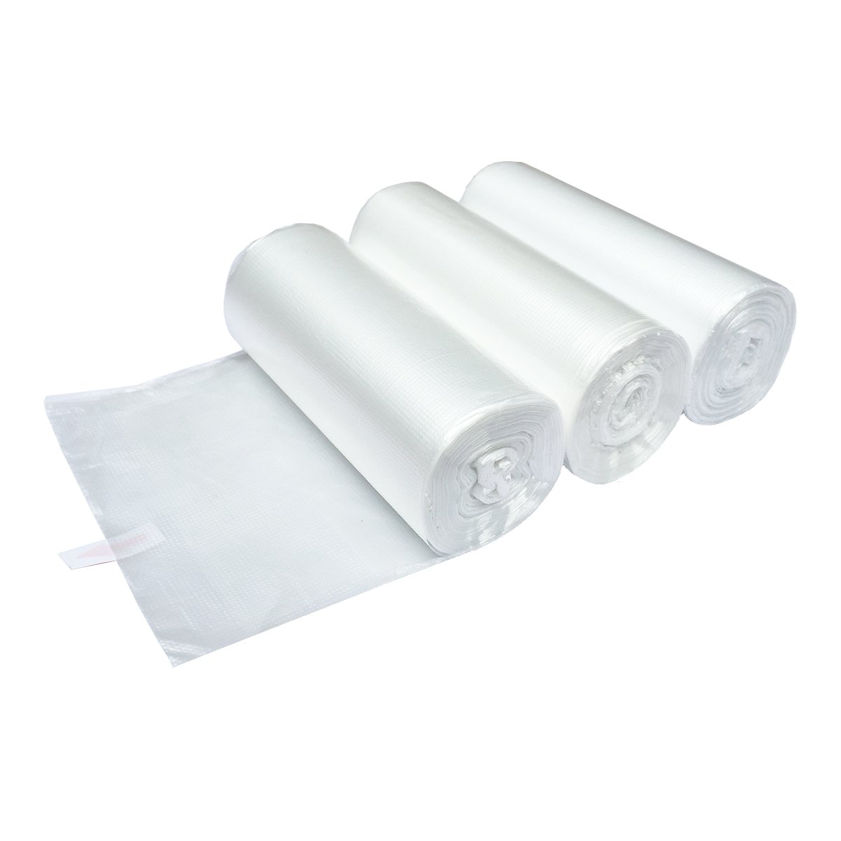 XYBAGS 1.2 Gallon Clear Plastic Trash Bags, 4.5 liters Small Garbage