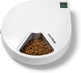 Cat Mate C500 Automatic 5 Bowl Digital Timer-Controlled Pet Feeder 5 Meals view 2