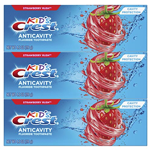 2 Crest+Protection+Fluoride+Toothpaste+Strawberry