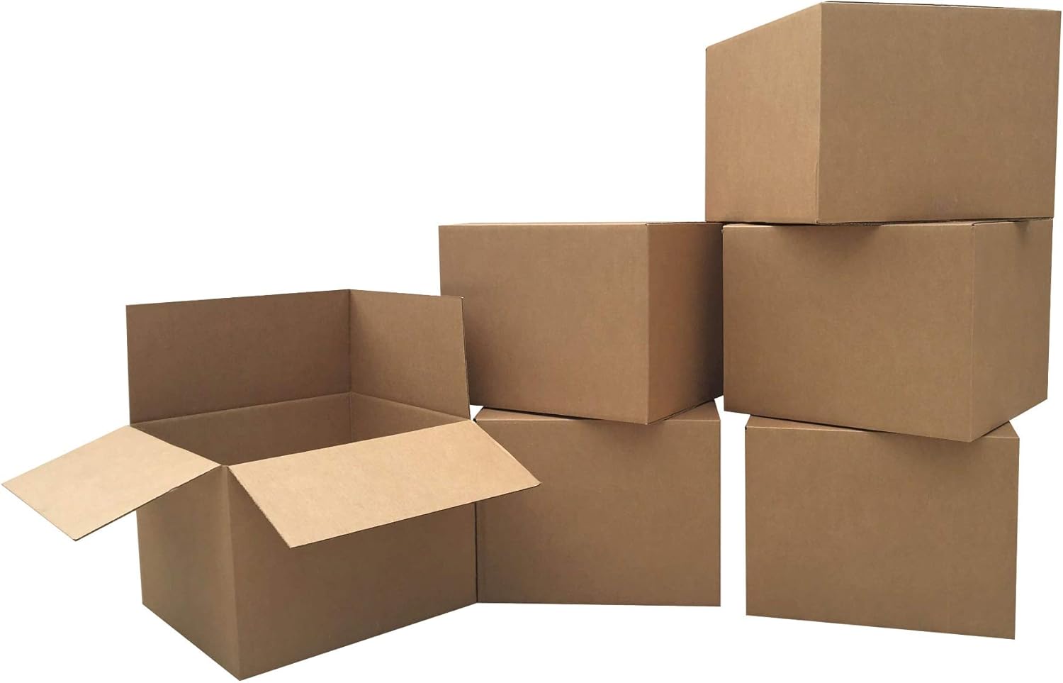 uBoxes Large Moving Boxes (6 Pack) 20x20x15-inches Cardboard Box : Office Products