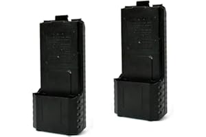 UAYESOK 6AA Battery Case Shell for BaoFeng UV-5R UV-5R Plus UV-5RE UV-5RE Plus UV-5RB TYT TH-F8（2 Pack）
