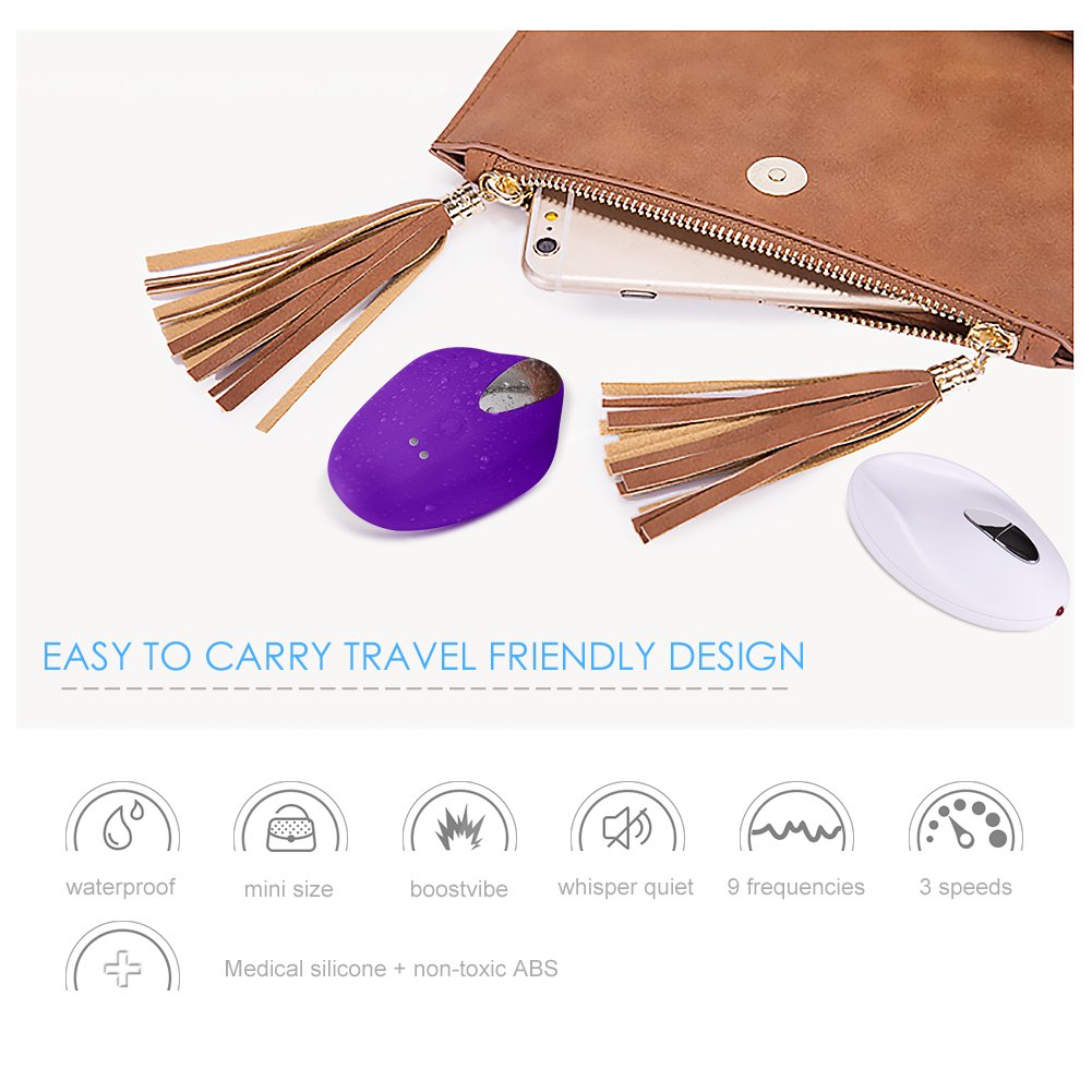 Wearable Wireless Remote Control G Spot Vibrator,Rechargeable Waterproof Clitoris Stimulator/Adult Sex Toys for Women and Couples