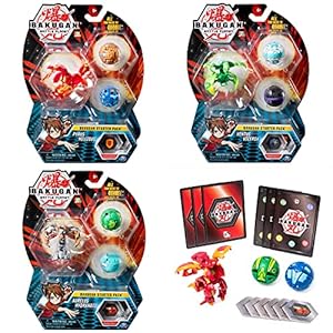 BAKUGAN-6045144-Starter-Pack-Set-Assortment-Styles-May-Vary-One-Supplied-Multi-Colour BAKUGAN Starter Pack Set Assortment (Styles May Vary - One Supplied)
