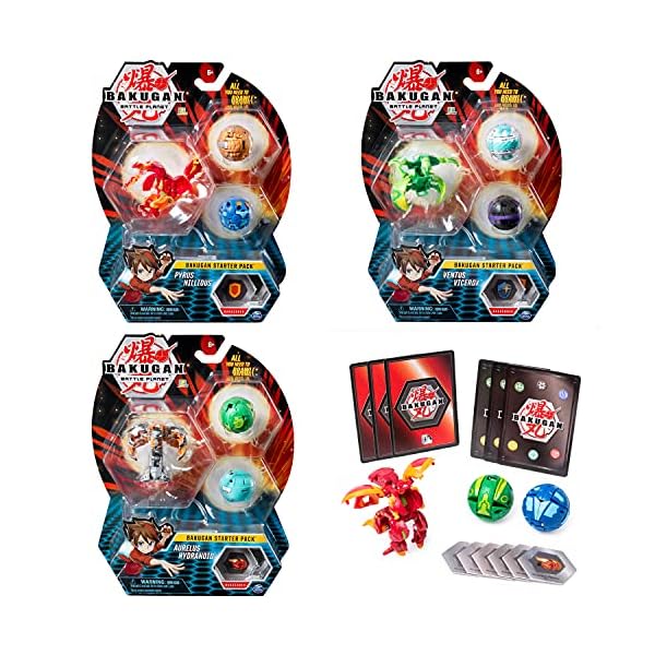 BAKUGAN-6045144-Starter-Pack-Set-Assortment-Styles-May-Vary-One-Supplied-Multi-Colour BAKUGAN Starter Pack Set Assortment (Styles May Vary - One Supplied)