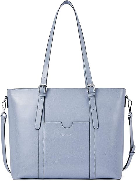 light blue purse