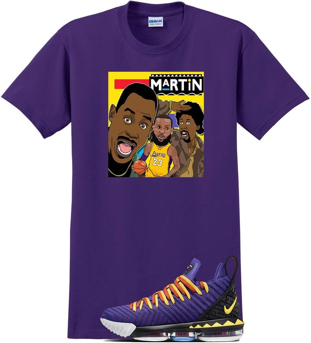 Purple Martin Shirt for Lebron 16 Martin