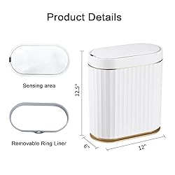 ELPHECO Automatic Motion Sensor Trash Can - 2