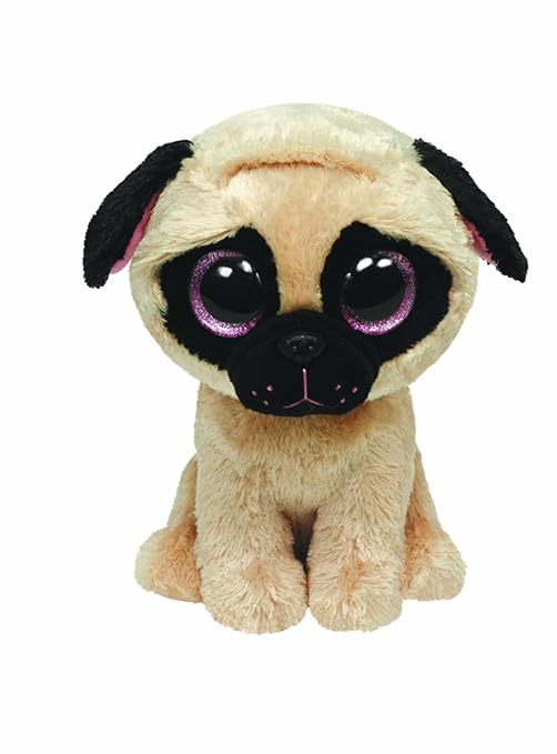 Ty Beanie Boos Pugsly Dog 6" Plush Toys & Games