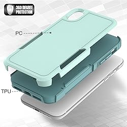 for iPhone XR Case: Dual Layer Protective Heavy
