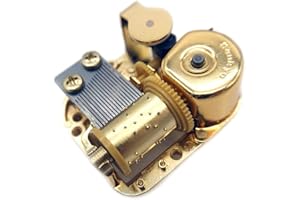 SIQI Anastasia Once upom a December Musical Movement for DIY Music Box - Sankyo Wind up Musical Movement 18 Note Gold Plating Clockwork Mechanism for DIY Musical Box