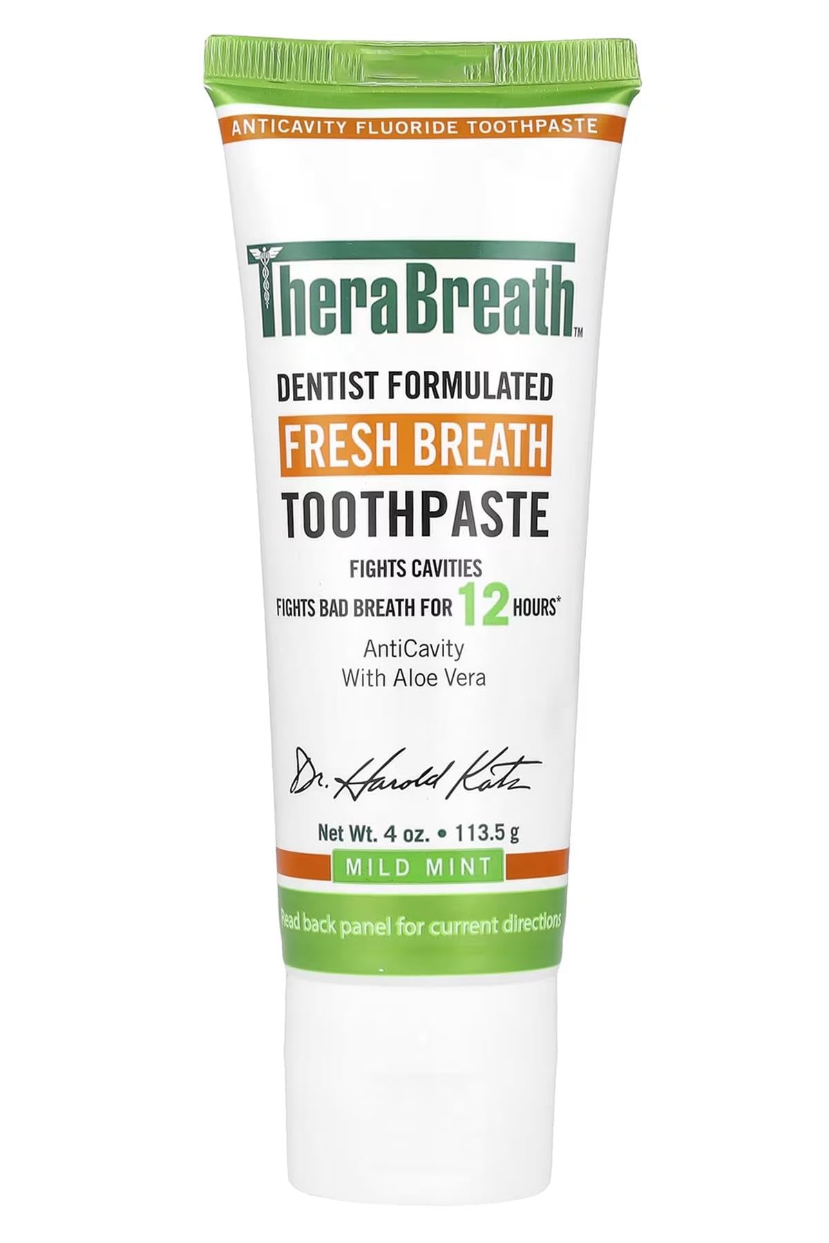 TheraBreath Fresh Breath Toothpaste 4 oz