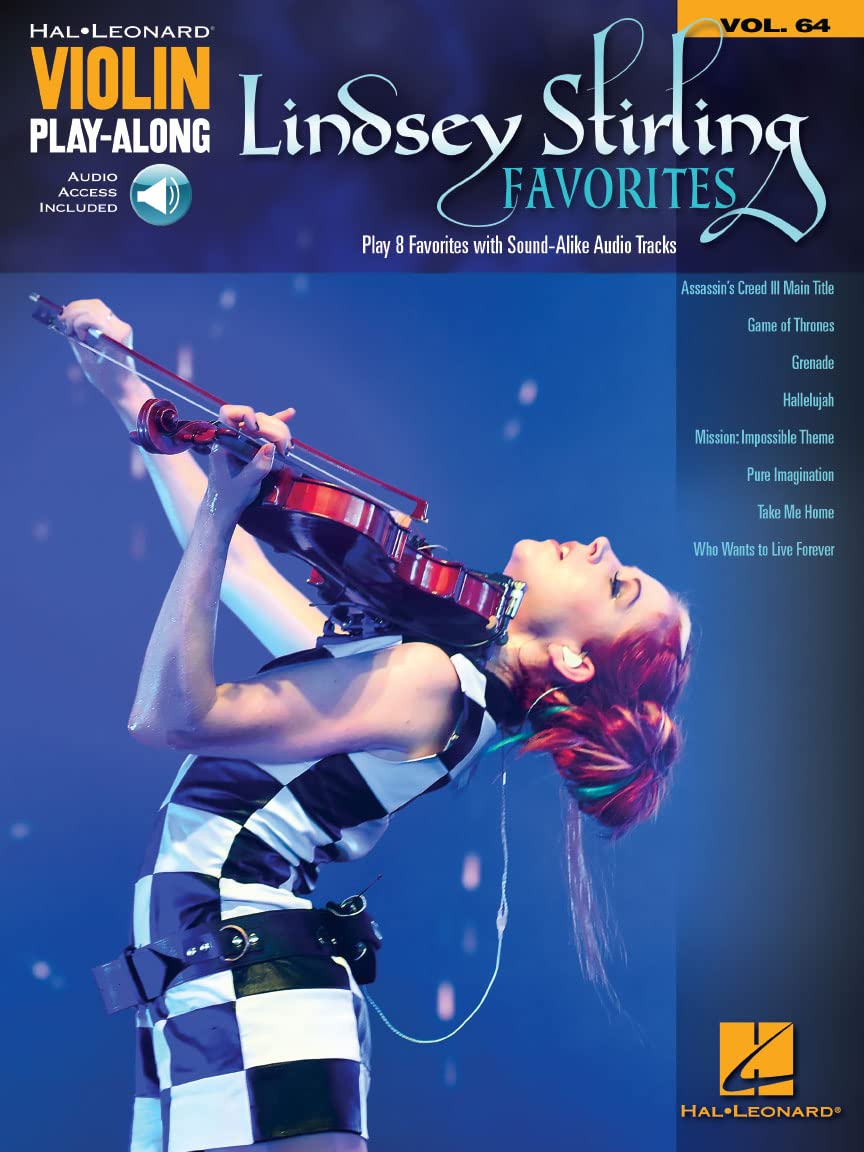 Lindsey Stirling Favorites: Violin Play-Along Volume 64 (Hal Leonard Violin Play-Along) (Includes Online Access Code)