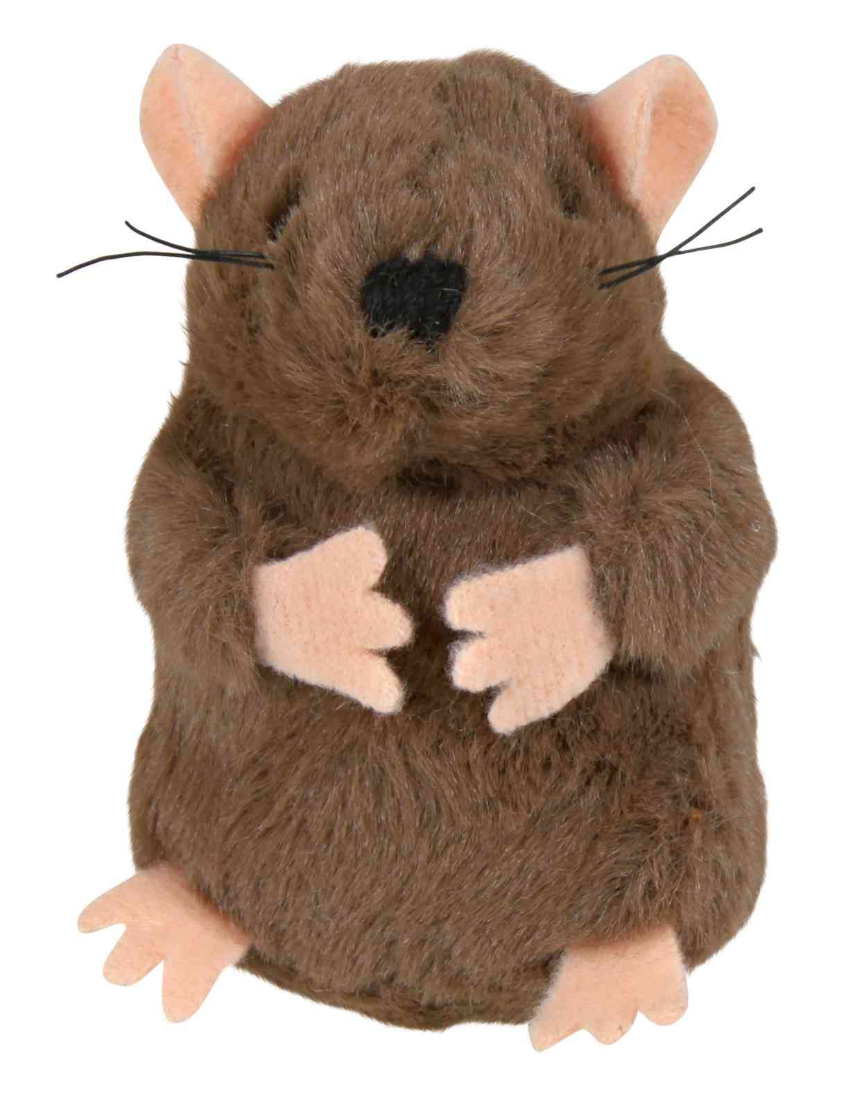 Trixie Mole Plush Toy with Sound, 5 cm