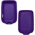 Rockadex - Silicone Case Compatible for Freestyle Libre Reader, Custom-Designed to Suit Libre 1 & 2, Diabetic Supplies… (Purple)