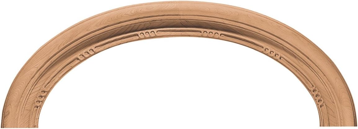 17 1/2"H x 37"ID x 47"OD Arch Oval Link, White Oak