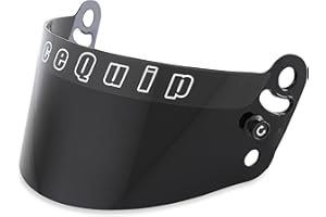 RaceQuip 204004RQP Helmet Shield Dark Smoke RaceQuip Pro 15/Pro Series Helmets