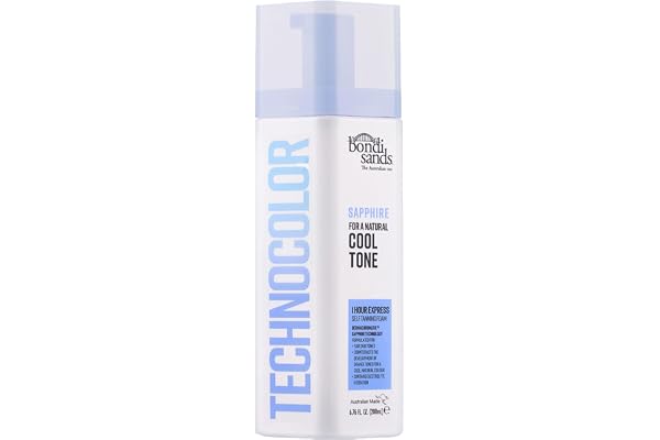 BONDI SANDS TECHNOCOLOR 1 HOUR EXPRESS SELF TANNING FOAM SAPPHIRE 200mL (CANADA)