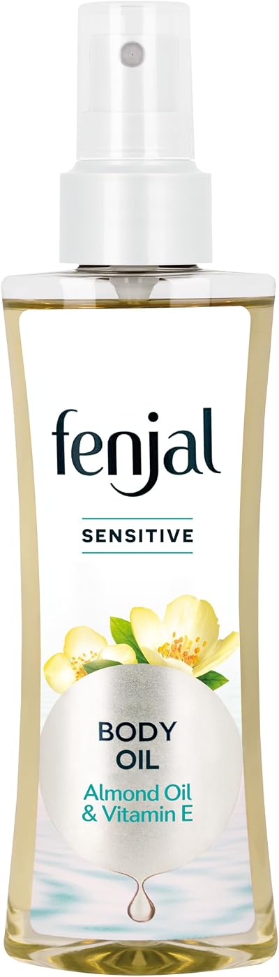 Fenjal Sensitive Body Oil 145 ml - Healthy Glow, Vegan Cruelty Free