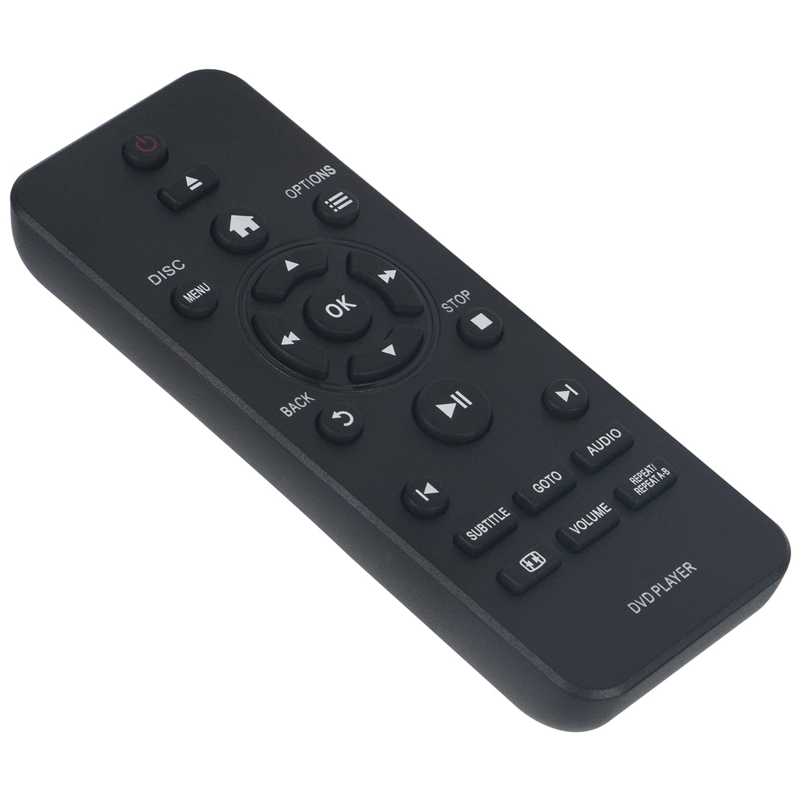 ALLIMITY RC 5721 Replace Remote Control fit for Philips DVD Player DVP-2850 DVP-3600 DVP-3880 DVP2850/05 DVP2880/62 DVP3600/05 DVP2852/58 DVP3950/12 DVP3600/12 DVP-3990 DVP2880/05 DVP3990/12