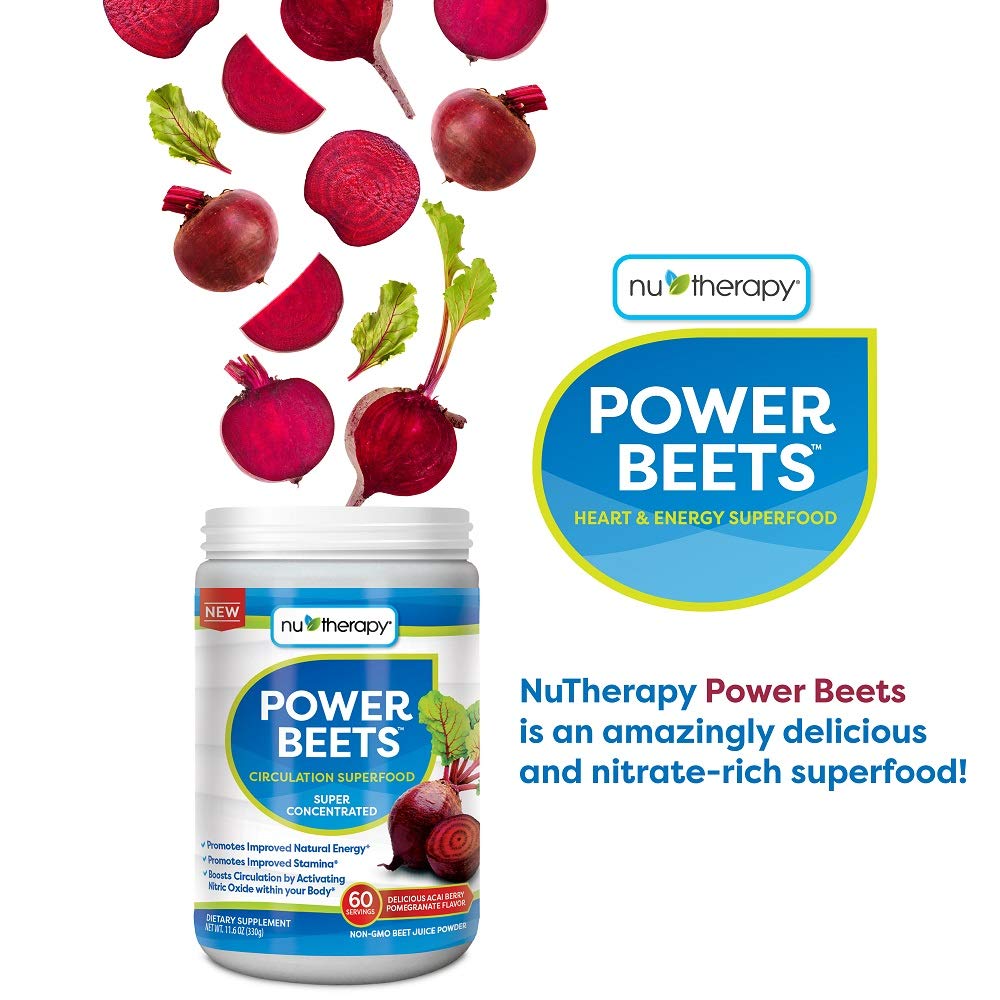 NuTherapy Power Beets Super Concentrated Circulation Superfood Dietary