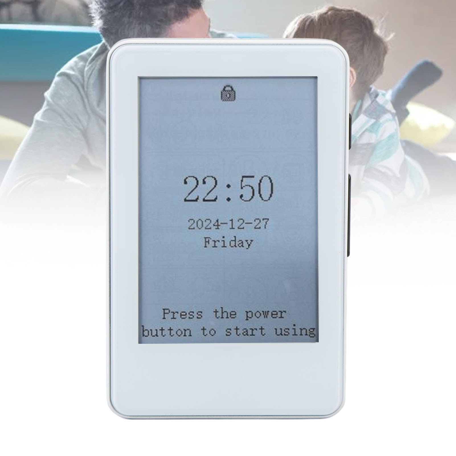 Ink Screen Book Reader, EInk Display, Portable Electric Reader with 2.7 Inch Touchscreen, BT MP3 Player, Long Battery Life Music Playback