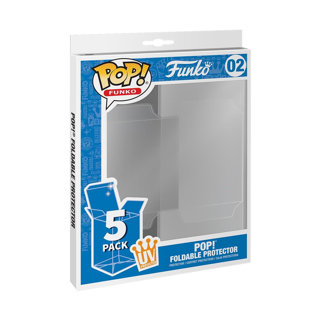 Funko Pop: Pop Foldable Protector Pack of 5#53008