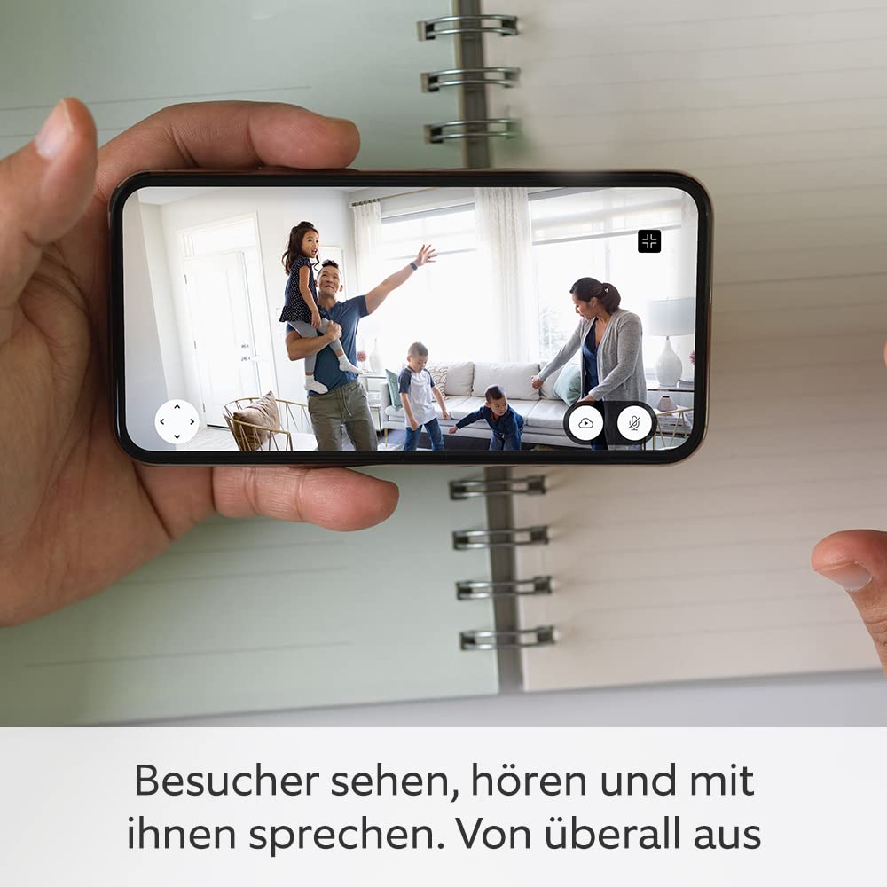 Blink Mini Pan-Tilt Camera | Bewegliche Plug-in-Überwachungskamera für den Innenbereich, Zwei-Wege-Audio, HD-Video, Bewegungserfassung, Funktioniert mit Alexa (schwarz) 3