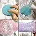 KeNeer Fishbowl Beads for Slime DIY for Crunchy Sensory Slime Kits - Plastic Clear Vase Filler Beads - Kids Crafts for Party Decoration or Wedding (10 Colors)