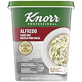 Knorr Professional Alfredo Sauce Mix Made With Real Parmesan Cheese, Gluten Free, No Artificial Colors, Flavors, or Preservatives, 1 lb, Pack of 4