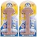 Bullibone Nylon Dog Chew Toy Nylon Bone - Improves Dental Hygiene, Easy to Grip Bottom, and Permeated with Flavor (Peanut Butter, XL - 2 Pack)