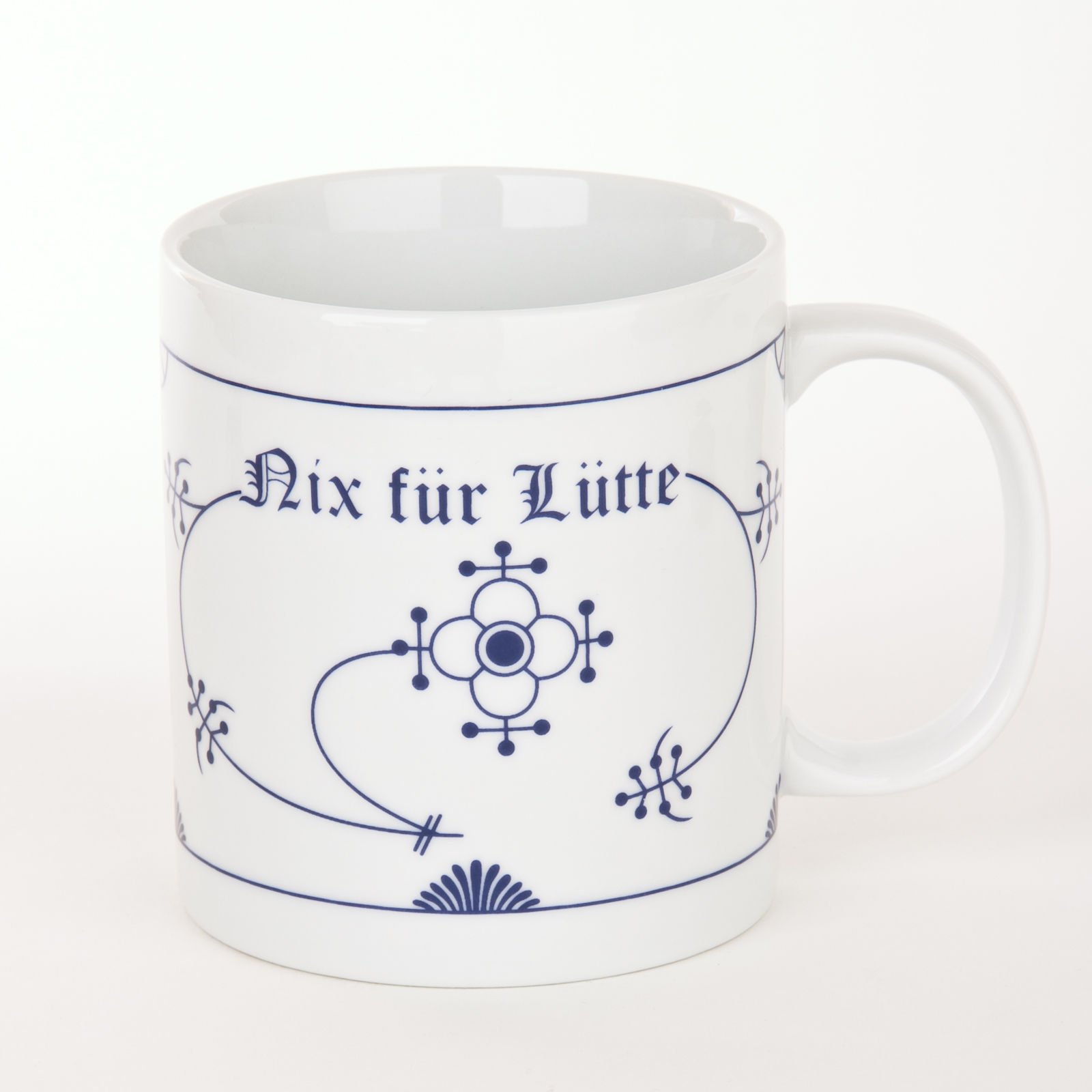 Ocean Line XXL Mug Nix für Lüt Indian Blue/Straw Flower Maxi Pott/Jumbo Cup 0.5 L