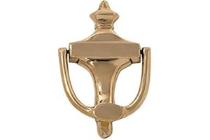 Brass Accents A03-K4018-605 Ravenna Door Knocker, 6 7/8", Polished Brass
