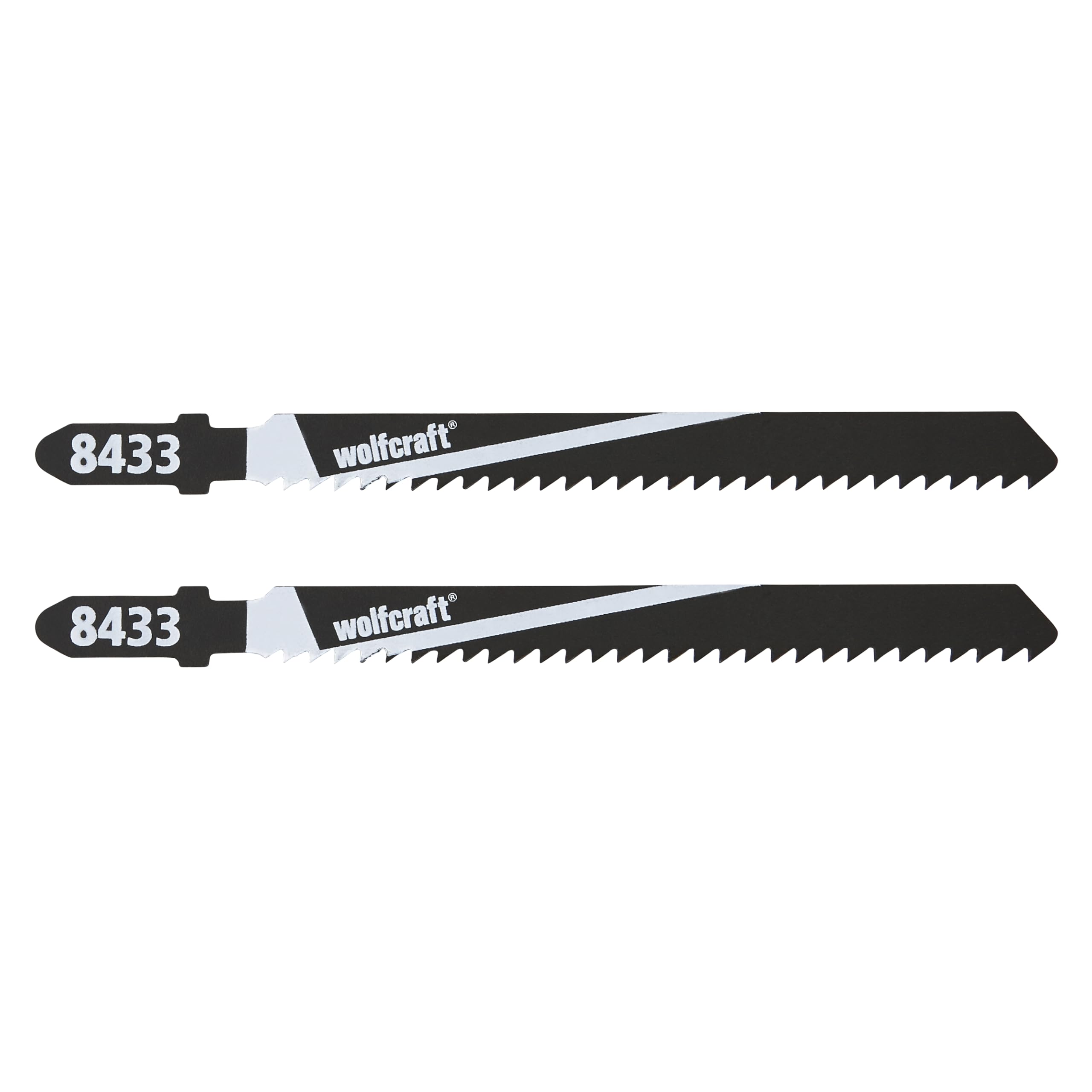 wolfcraft 2 HCS Jigsaw Blades, T-shank, softwood I 8433000