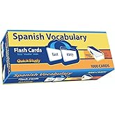 Spanish Vocabulary 1000 Flash Cards: a QuickStudy Reference Tool