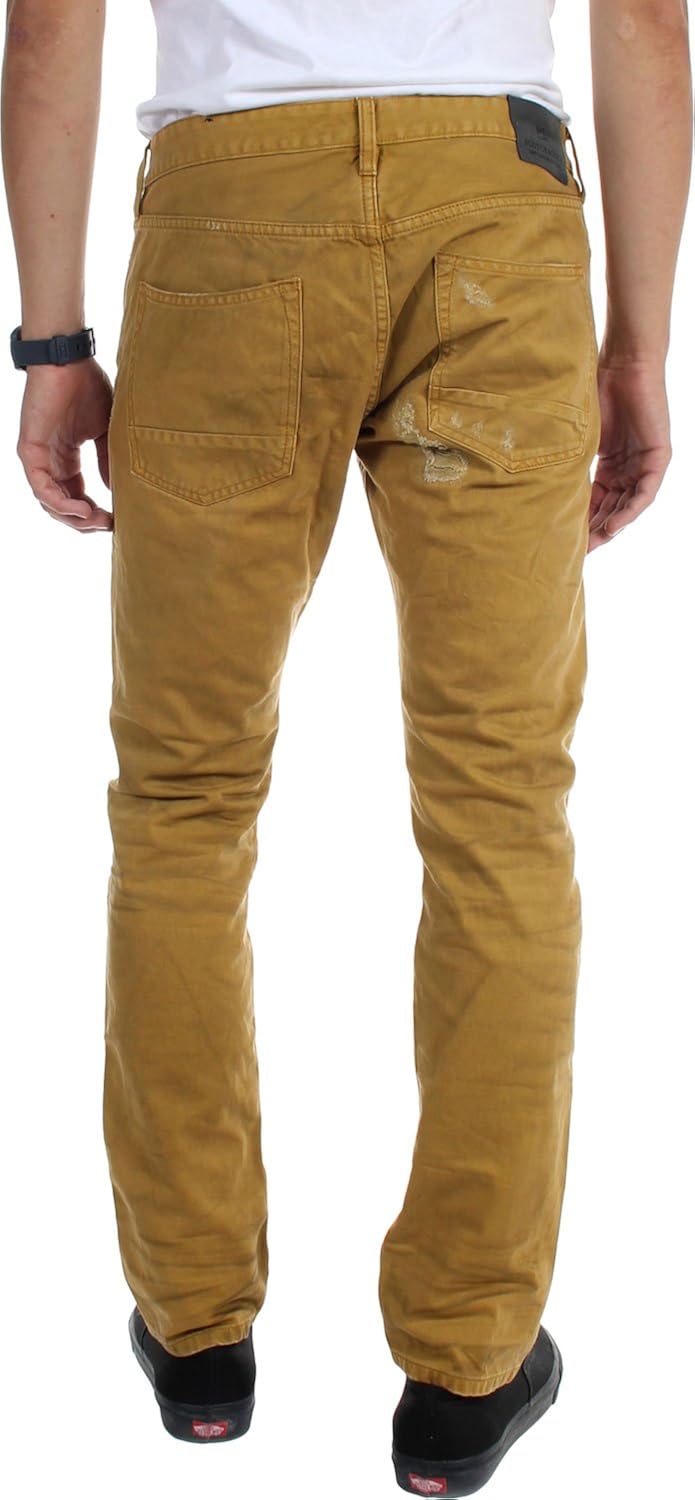 gold chino pants