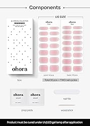 ohora Semi Cured Gel Nail Strips