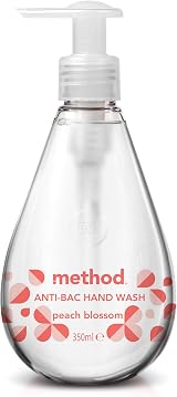 Method Antibacterial Hand Wash Fresh Peach Blossom Scent 350ml Plant-Based view 1
