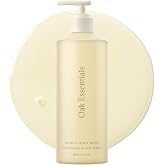 Oak Essentials Awaken Body Wash, Hydrating Shower Gel, 10.1 fl oz | Gentle body cleanser with lavender oil, cedarwood oil, and rice bran extract, ideal for dry skin
