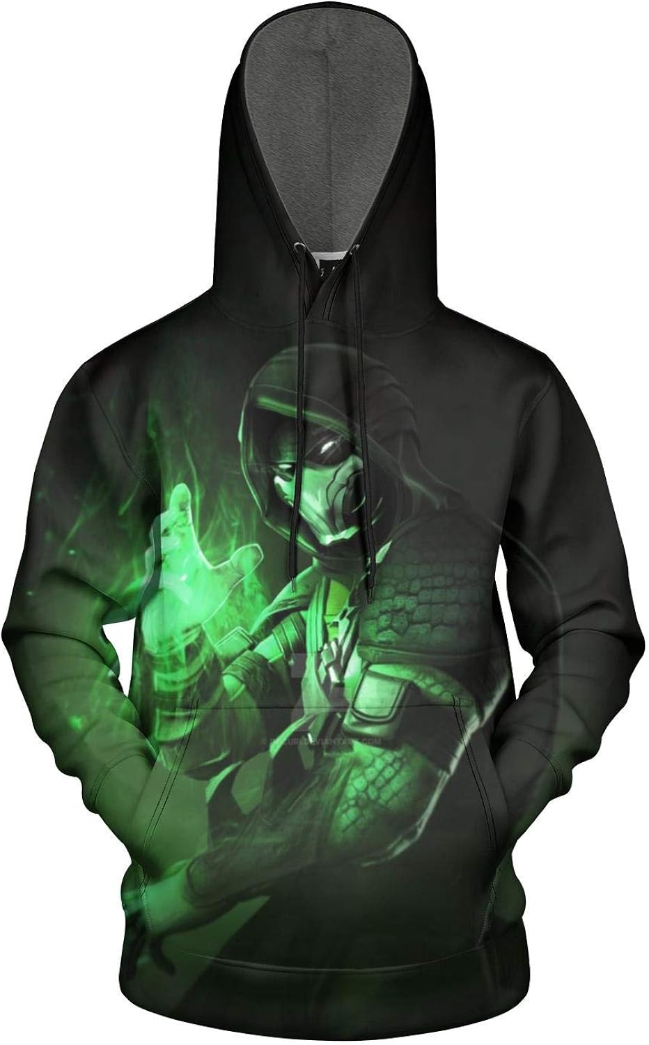 Men 3D Printed Galaxy Hooded Sweatshirt for MortalKombatsubZero