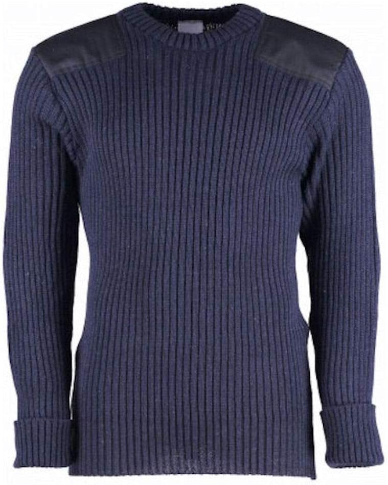 British Commando Sweater Woolly Pully Crew Neck