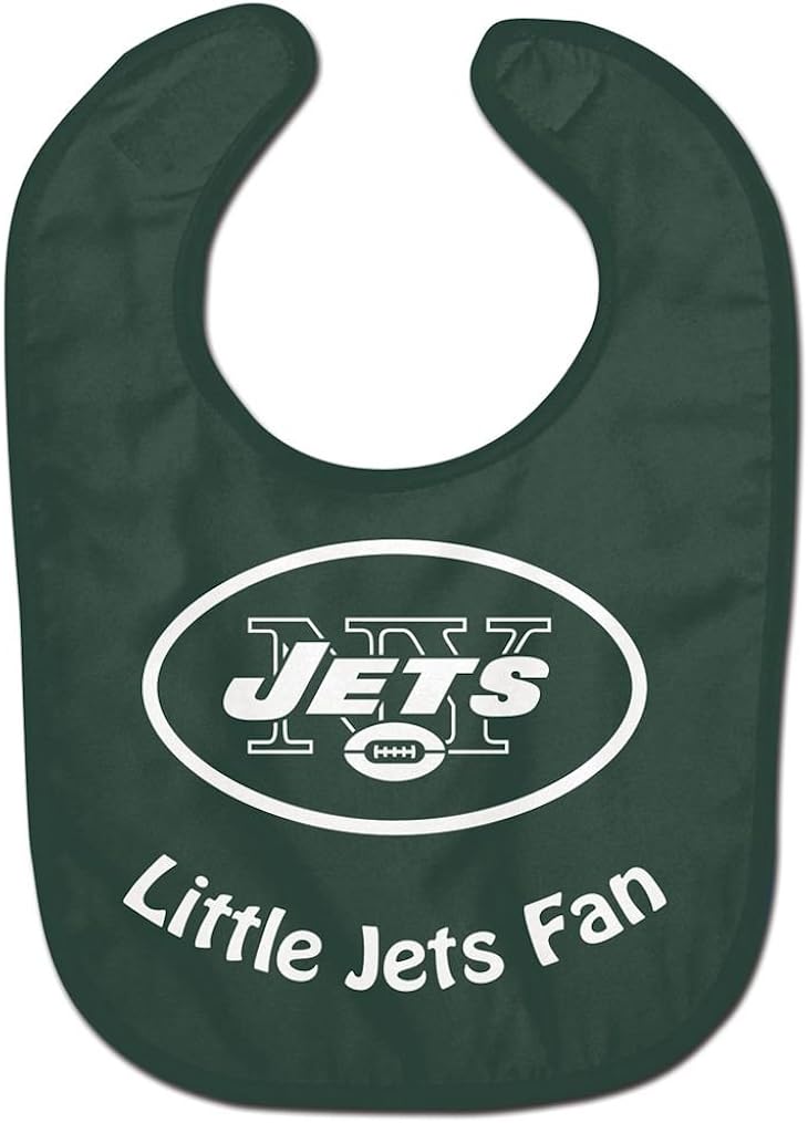 WinCraft NFL New York Jets WCRA2048914 All Pro Baby Bib: Clothing
