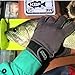 Glacier Glove Unisex Stripping Durable Flexible Quick-Dry Outdoor Fishing Fingerless Gloves w/Extended Velcro Cuff