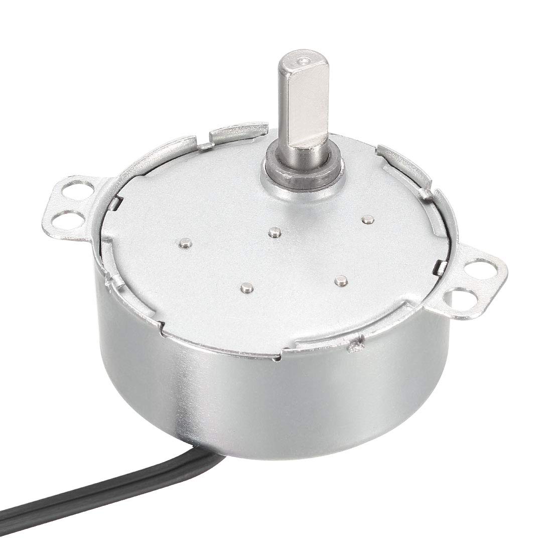 sourcing map Synchronous Gear Motor AC 220-240V 4-5RPM 50-60Hz Electric Motor CCW/CW 4W for Electric Fan