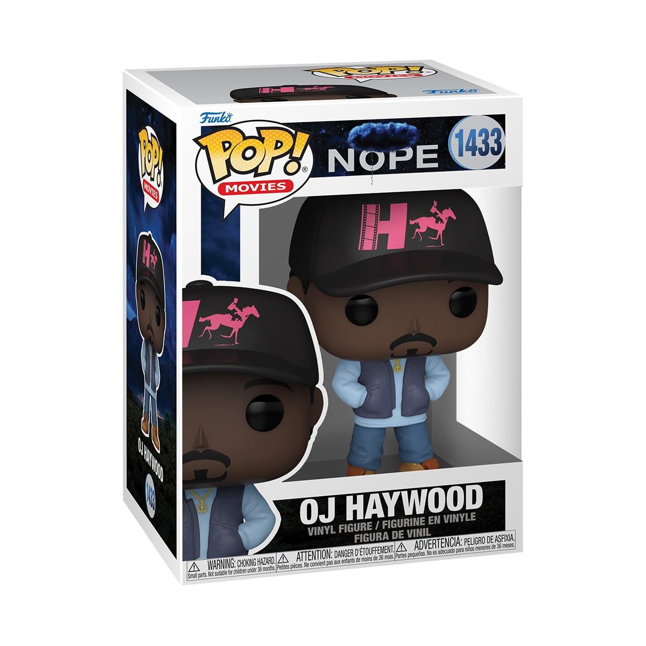 Funko POP! Movies: NOPE - OJ Haywood - Nope - Collectable Vinyl Figure - Gift Idea - Official Merchandise - Toys for Kids & Adults - Movies Fans - Model Figure for Collectors and Display