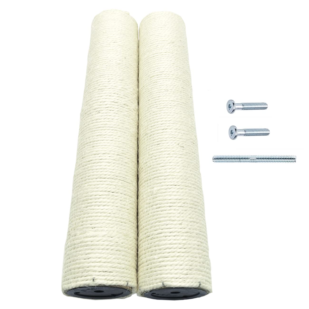Photo 1 of SHENGOCASE Cat Tree Tower Accessories Replacement Post 17.7" L, Ø 3.15" Pole with M10 Bolt, DIY Cat Scratching Post Pole