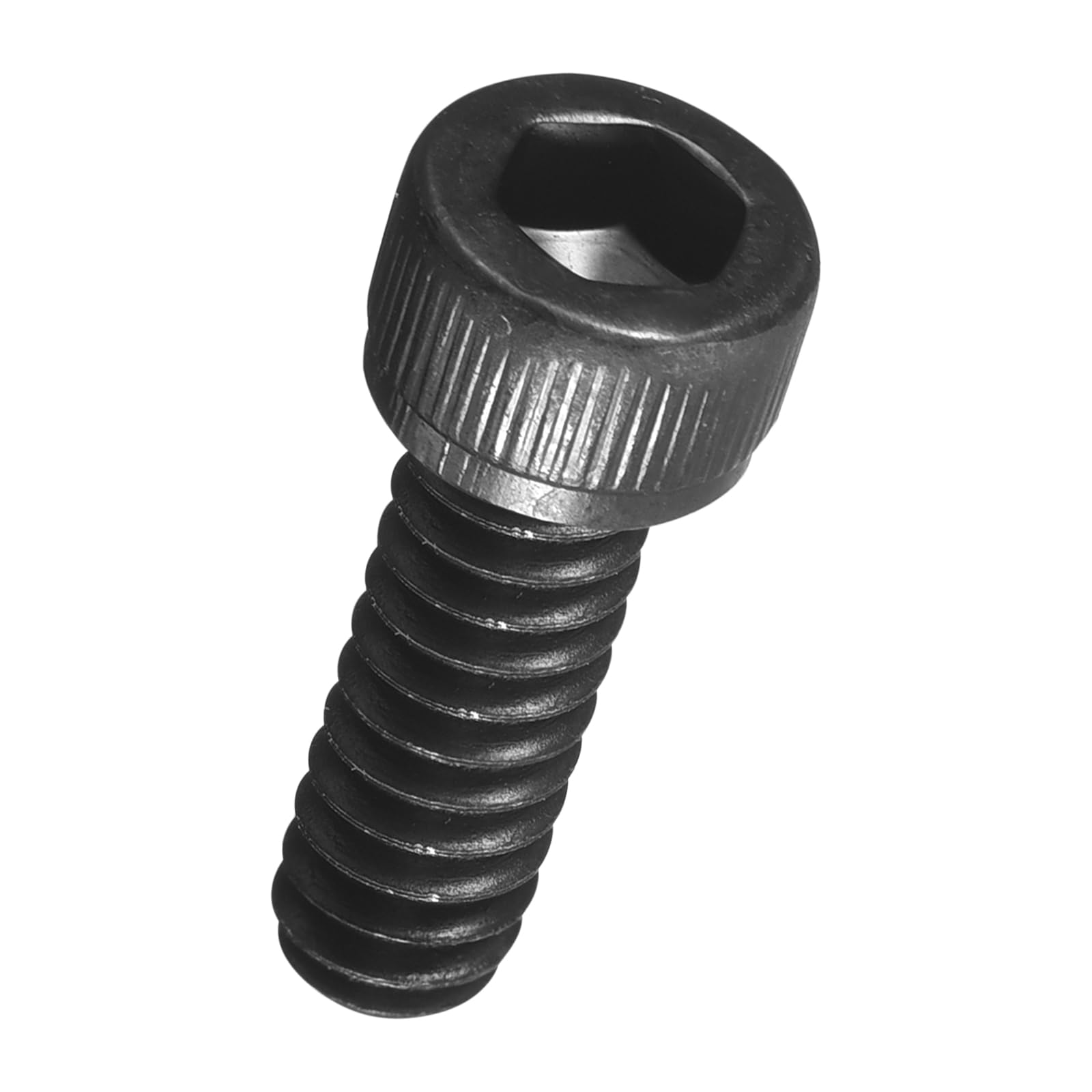 Kozelo 100pcs Socket Head Cap Screws - [#10-24 x 1/2"] Alloy Steel Black Oxide Grade 12.9 Internal Hex Screw for 3D Printer Furniture Industrial Use, Black