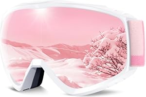 findway OTG Ski Goggles - Over Glasses Snow Snowboard Goggles for Men Women Adult & Youth - Anti-Fog 100% UV Protection