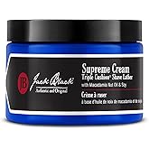 Jack Black Supreme Cream Triple Cushion Shave Lather - Shaving Cream Mens, Shave Cream for Men, Jack Black Shaving Cream for Men, Shaving Lather, Mens Shaving Cream, Jack Black Shave Cream