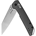 Kershaw Mini Iridium Folding Pocket Knife, 3 inch D2 Steel Blade, DuraLock, Aluminum Handle, Pocketclip